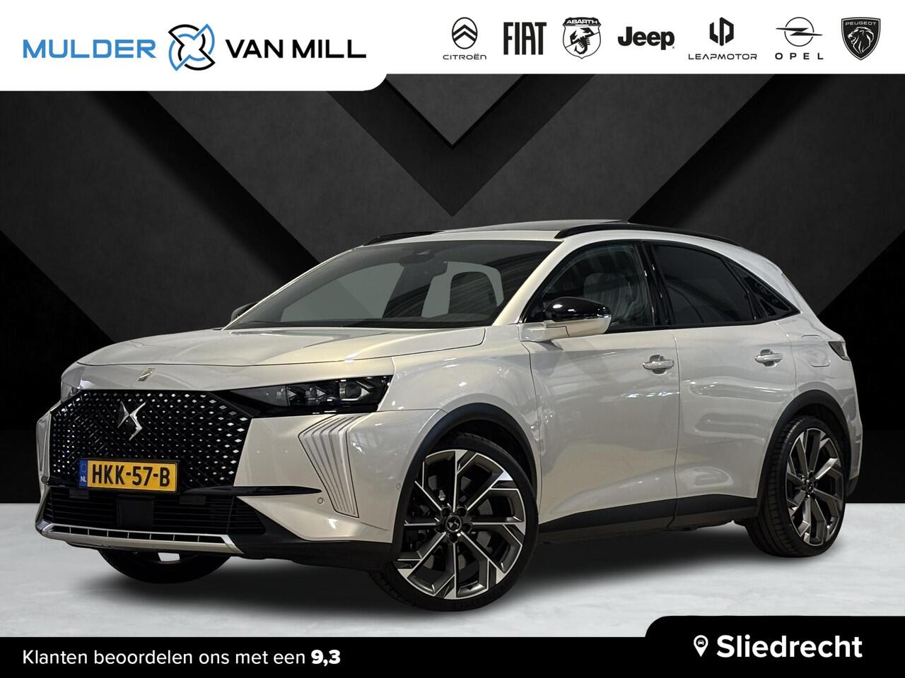 DS DS 7 Opéra e-Tense 360pk PHEV 4x4 e-EAT8 | BLACK PACK | NIGHTVISION | SCHUIF/KANTELDAK | HANDSFREE A.KLEP | NAVI | 360° CAMERA | NAPPA LEDER | STOELKOELING + VERW. | MASSAGESTOELEN