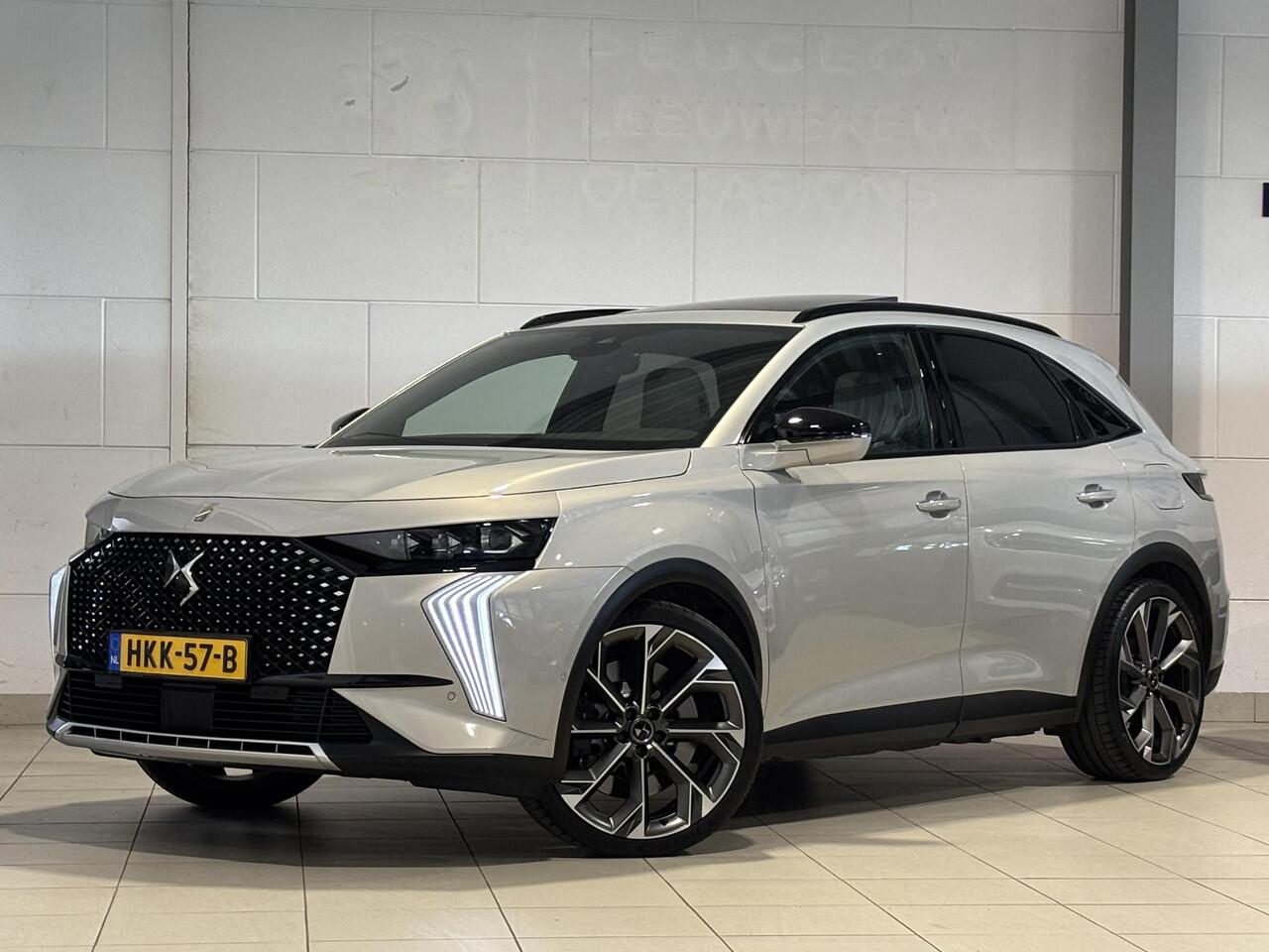 DS DS 7 Opéra e-Tense 360pk PHEV 4x4 e-EAT8 | BLACK PACK | NIGHTVISION | SCHUIF/KANTELDAK | HANDSFREE A.KLEP | NAVI | 360° CAMERA | NAPPA LEDER | STOELKOELING + VERW. | MASSAGESTOELEN