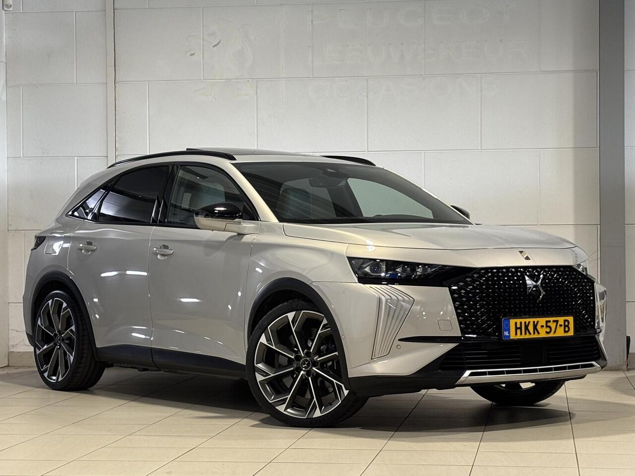 DS DS 7 Opéra e-Tense 360pk PHEV 4x4 e-EAT8 | BLACK PACK | NIGHTVISION | SCHUIF/KANTELDAK | HANDSFREE A.KLEP | NAVI | 360° CAMERA | NAPPA LEDER | STOELKOELING + VERW. | MASSAGESTOELEN