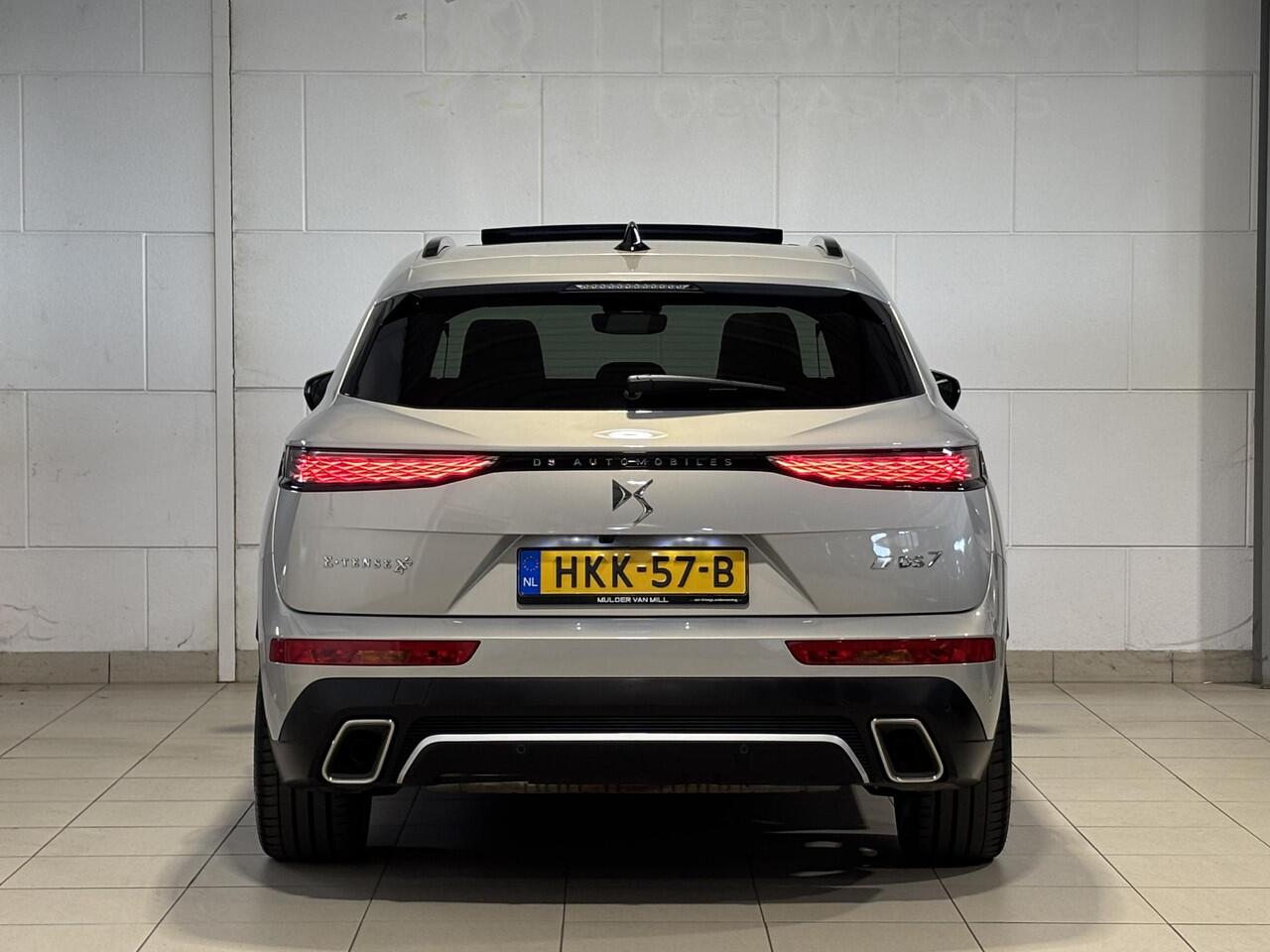 DS DS 7 Opéra e-Tense 360pk PHEV 4x4 e-EAT8 | BLACK PACK | NIGHTVISION | SCHUIF/KANTELDAK | HANDSFREE A.KLEP | NAVI | 360° CAMERA | NAPPA LEDER | STOELKOELING + VERW. | MASSAGESTOELEN