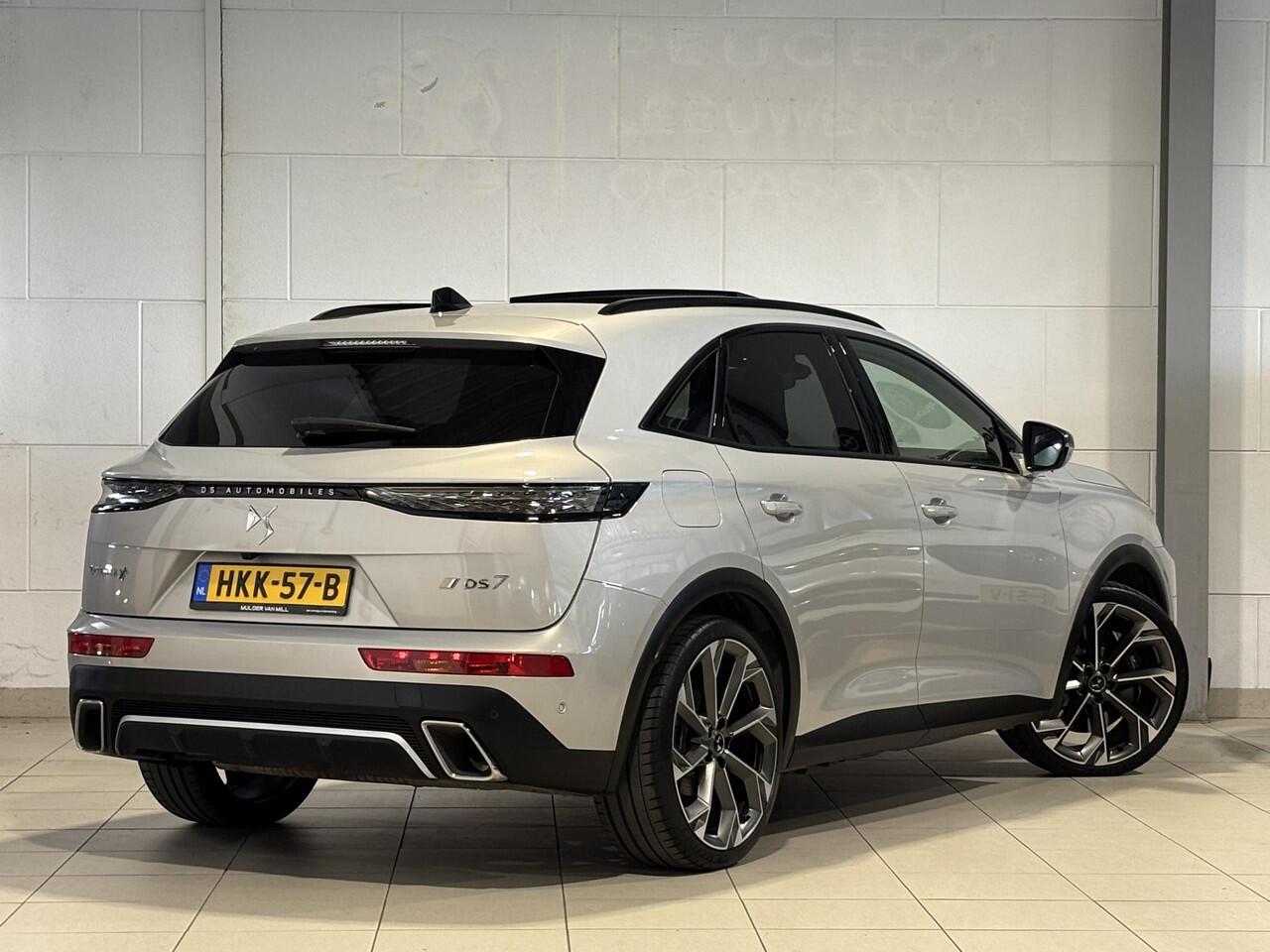 DS DS 7 Opéra e-Tense 360pk PHEV 4x4 e-EAT8 | BLACK PACK | NIGHTVISION | SCHUIF/KANTELDAK | HANDSFREE A.KLEP | NAVI | 360° CAMERA | NAPPA LEDER | STOELKOELING + VERW. | MASSAGESTOELEN