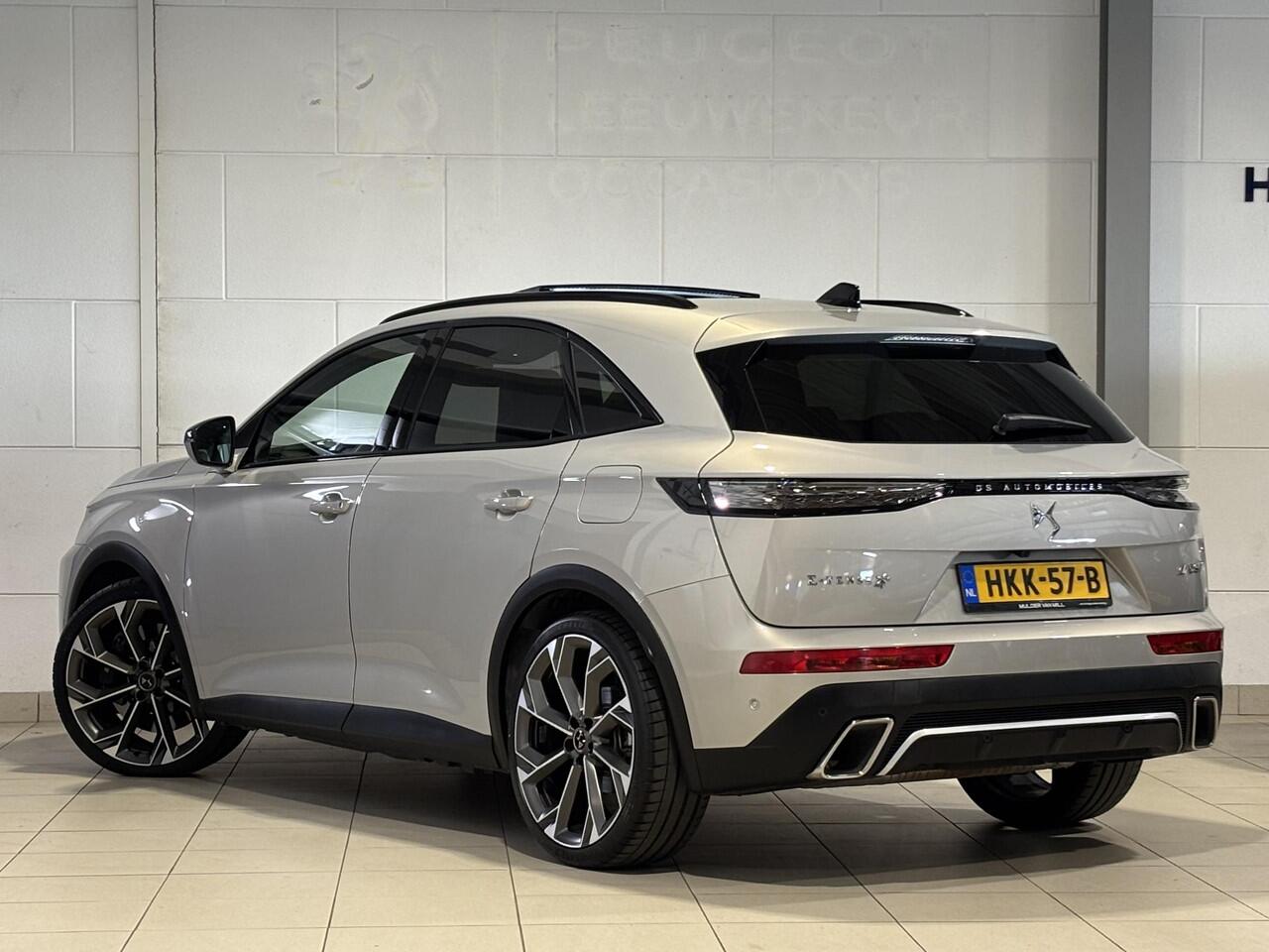 DS DS 7 Opéra e-Tense 360pk PHEV 4x4 e-EAT8 | BLACK PACK | NIGHTVISION | SCHUIF/KANTELDAK | HANDSFREE A.KLEP | NAVI | 360° CAMERA | NAPPA LEDER | STOELKOELING + VERW. | MASSAGESTOELEN