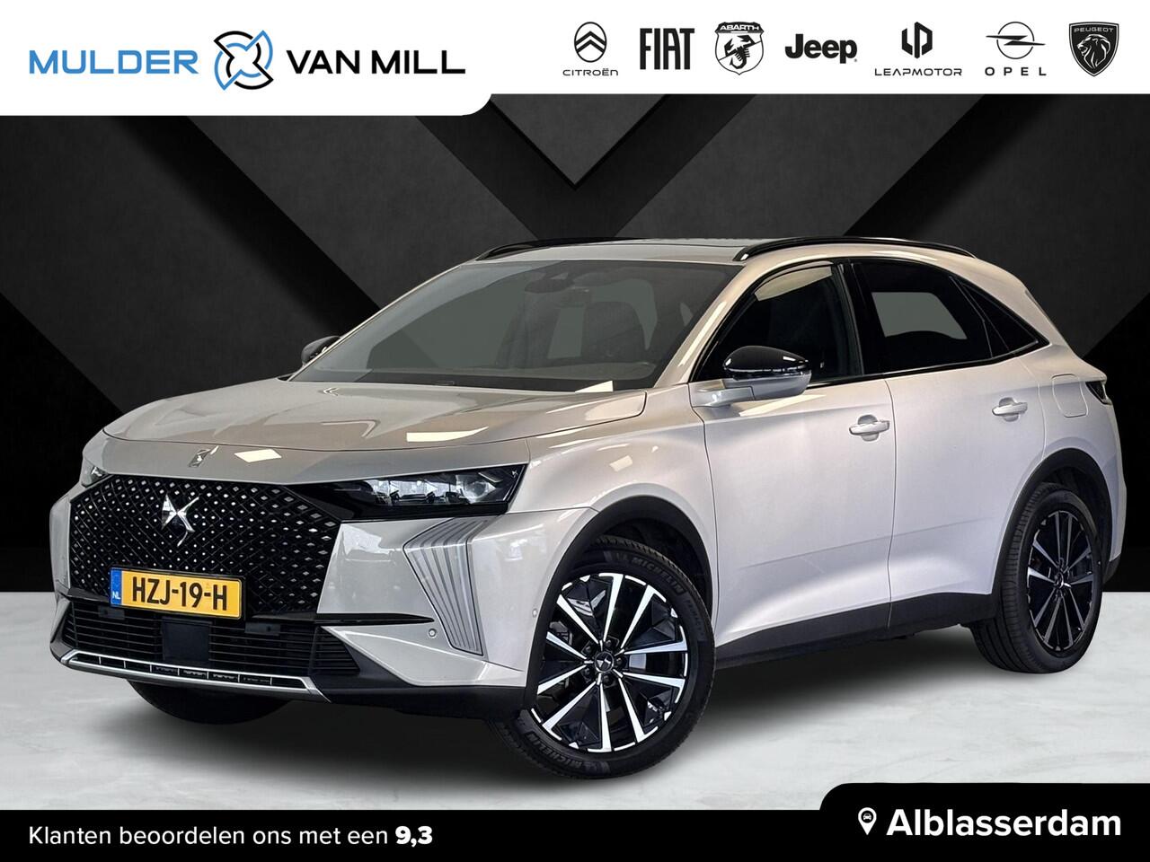 DS DS 7 Opéra e-Tense 300pk PHEV 4x4 e-EAT8 | TREKHAAK | BLACK PACK | NIGHTVISION | SCHUIF/KANTELDAK | HANDSFREE A.KLEP | NAVI | 360° CAMERA | NAPPA LEDER | STOELKOELING + VERW. | MASSAGESTOELEN