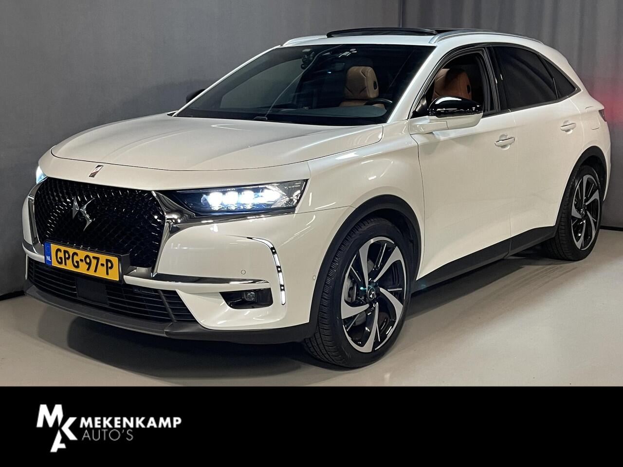 DS DS 7 Crossback E-Tense 4x4 Grand Chic 20"/Trekhaak/Panoramadak/Leder Opera/Night VISION/Stoelverwarming/Stoelventilatie/Voorruitverwarming/LED Vision/HiFi FOCAL/Adaptieve cruise
