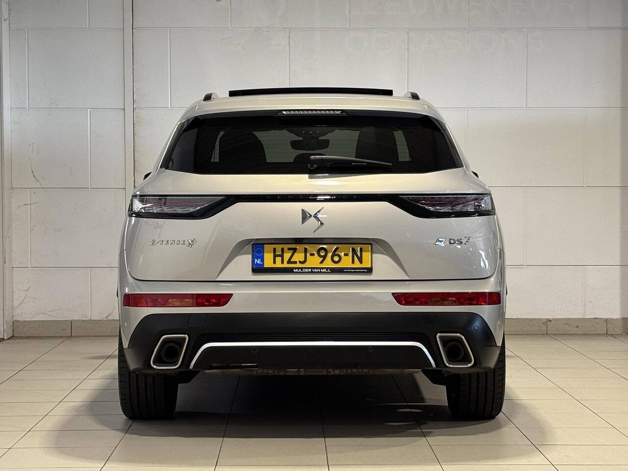DS DS 7 Crossback Louvre E-Tense PHEV Hybrid4 300pk 4x4 e-EAT8 | SCHUIF/KANTELDAK | NAPPA LEDER | HANDSFREE A.KLEP | MASSAGE | HIFI FOCAL AUDIO | NIGHT VISION | BLACK PACK | DS LED VISION