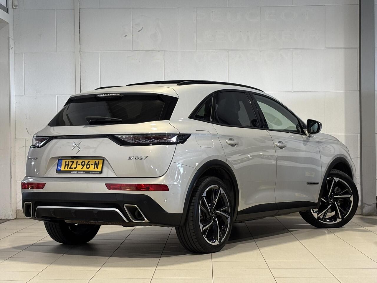 DS DS 7 Crossback Louvre E-Tense PHEV Hybrid4 300pk 4x4 e-EAT8 | SCHUIF/KANTELDAK | NAPPA LEDER | HANDSFREE A.KLEP | MASSAGE | HIFI FOCAL AUDIO | NIGHT VISION | BLACK PACK | DS LED VISION