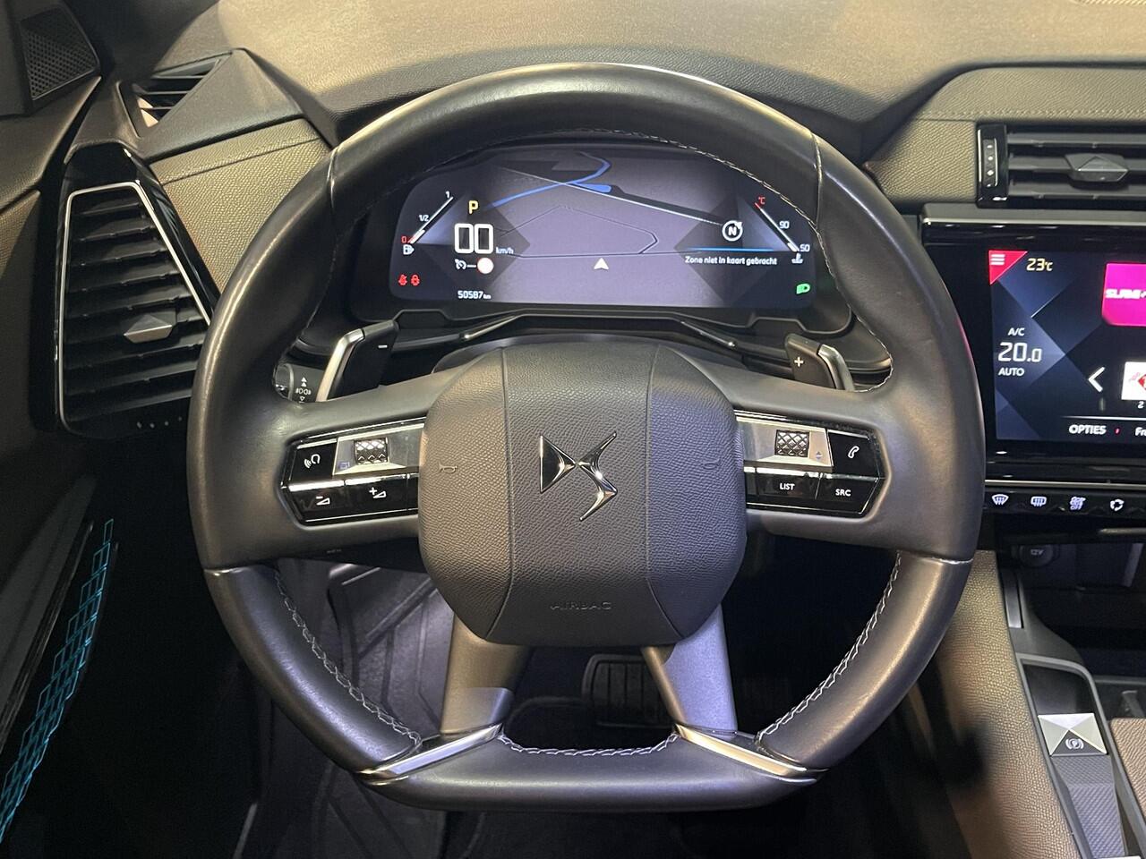 DS DS 7 Crossback 1.2 PureTech Bastille+ 19"/Sfeerverlichting/PDC v + a/LED/Apple Carplay & Android Auto/Climate