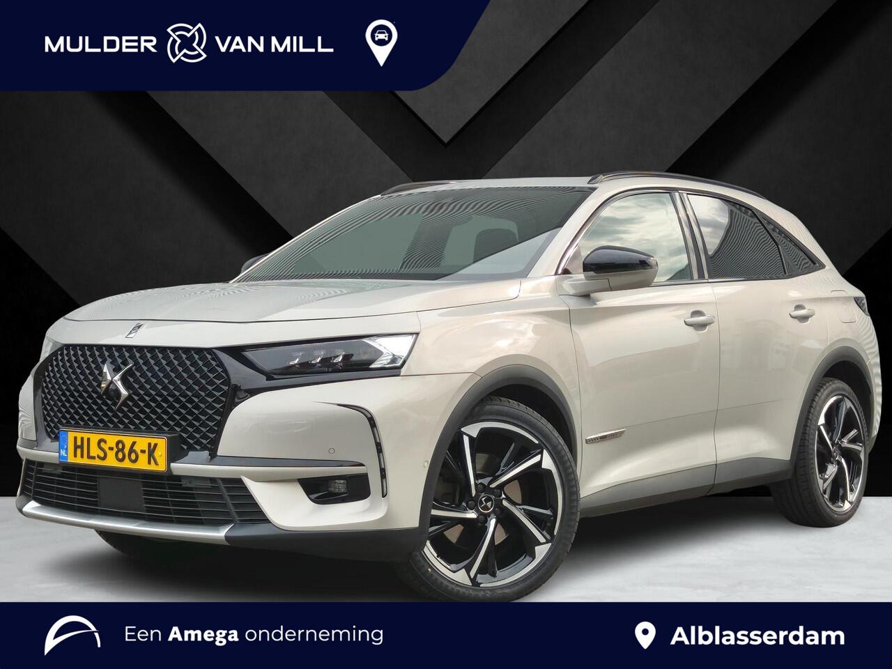DS DS 7 Crossback Louvre e-Tense PHEV Hybrid4 300pk 4x4 e-EAT8 | SCHUIF/KANTELDAK | NAPPA LEDER | HANDSFREE A.KLEP | MASSAGE | BLACK PACK | DS LED VISION