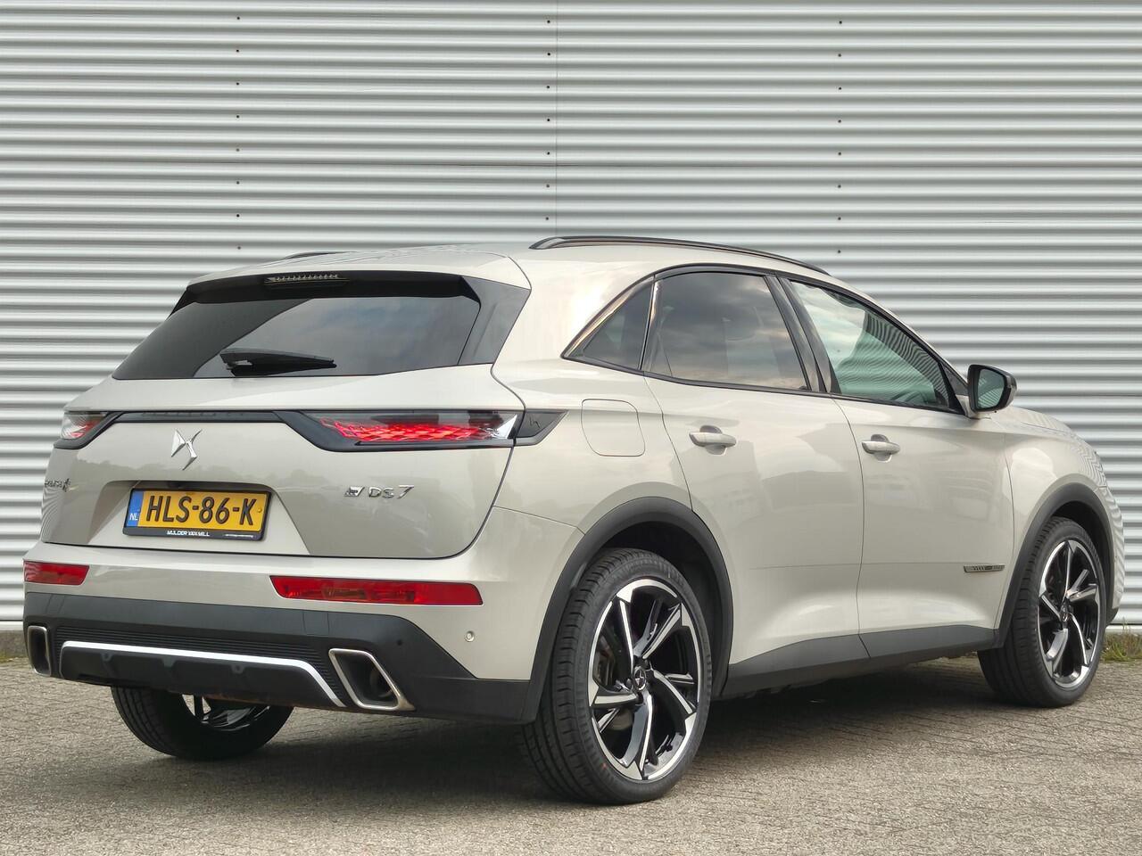 DS DS 7 Crossback Louvre e-Tense PHEV Hybrid4 300pk 4x4 e-EAT8 | SCHUIF/KANTELDAK | NAPPA LEDER | HANDSFREE A.KLEP | MASSAGE | BLACK PACK | DS LED VISION