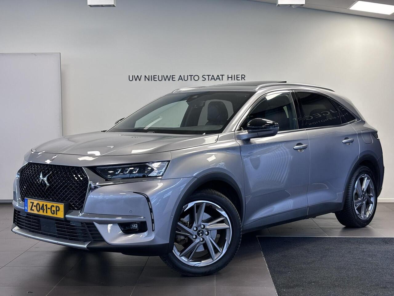 DS DS 7 Crossback So Chic Rivoli e-Tense 1.6 PHEV Hybrid 300pk EAT8 | 4x4 | SCHUIF/KANTELDAK | NIGHTVISION | NAPPA LEDER | ADAPTIVE CRUISE | STOELVERW. |