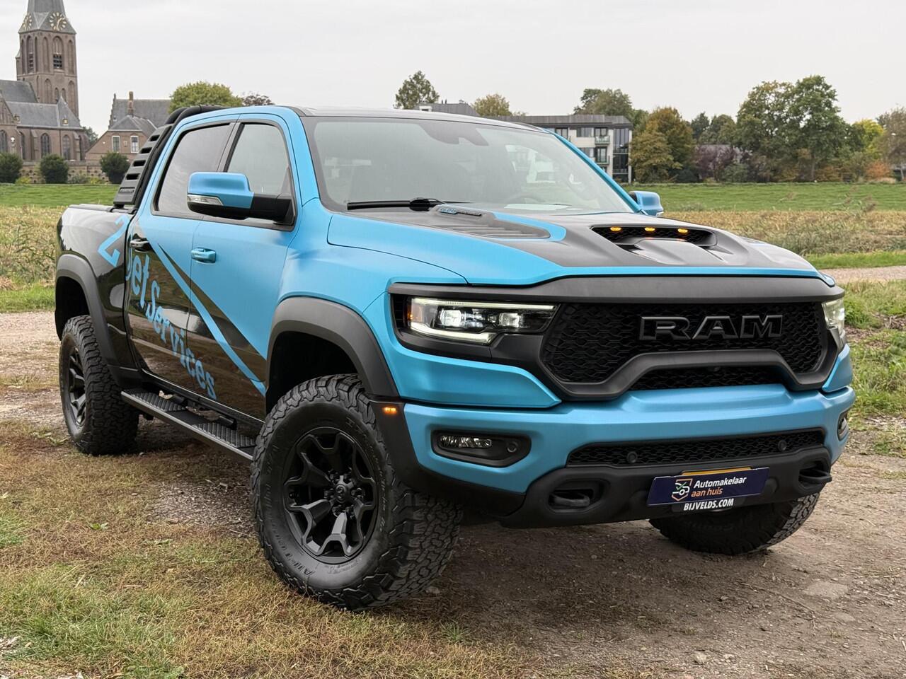 Dodge 1500 Ram 6.2 V8 Supercharged 702PK 4x4 Crew Cab TRX LPG TREKHAAK HEADUP DISPLAY