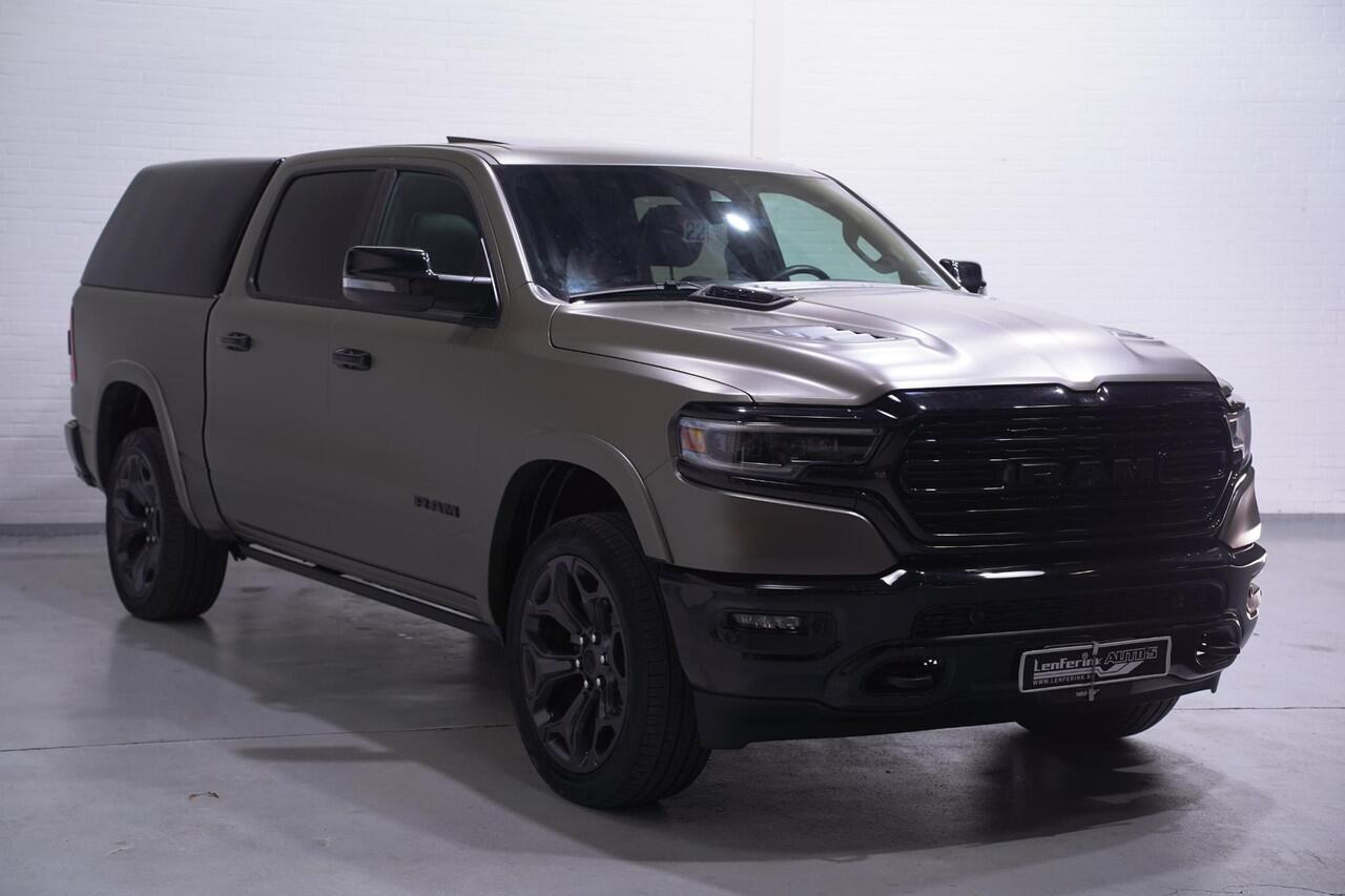 Dodge 1500 Ram 5.7 V8 4x4 Limited Night Luchtvering, 22" LMV 360 Camera, Harman&Kardon, Panoramadak, BPM vrij, 5-Zits