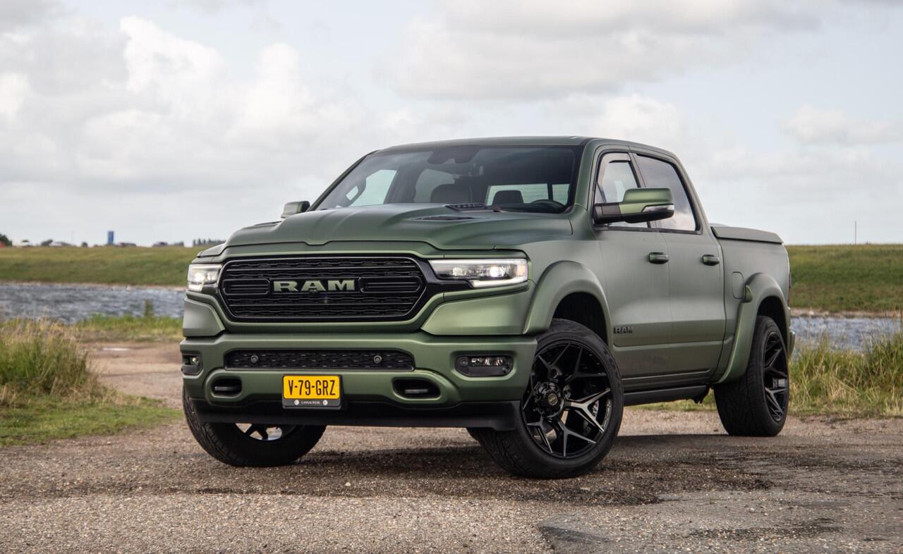 Dodge 1500 Ram 5.7 V8 4x4 Crew Cab Limited BPM VRIJ / ALL IN PRIJS / PANO / KLEP / WIDE BODY / GARANTIE