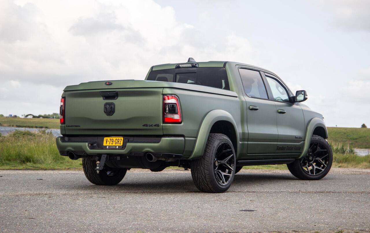 Dodge 1500 Ram 5.7 V8 4x4 Crew Cab Limited BPM VRIJ / ALL IN PRIJS / PANO / KLEP / WIDE BODY / GARANTIE