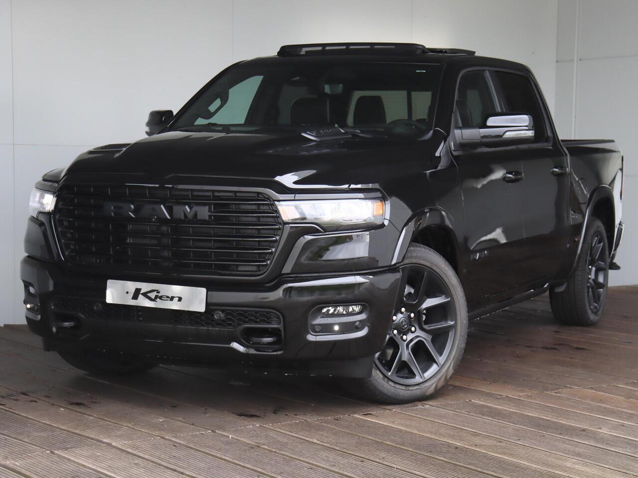 Dodge 1500 Ram 3.0 Hurricane Crew Cab Laramie Night Premium | LPG | BPM vrij | 2025 Model | Luchtvering | nieuwe schermen |