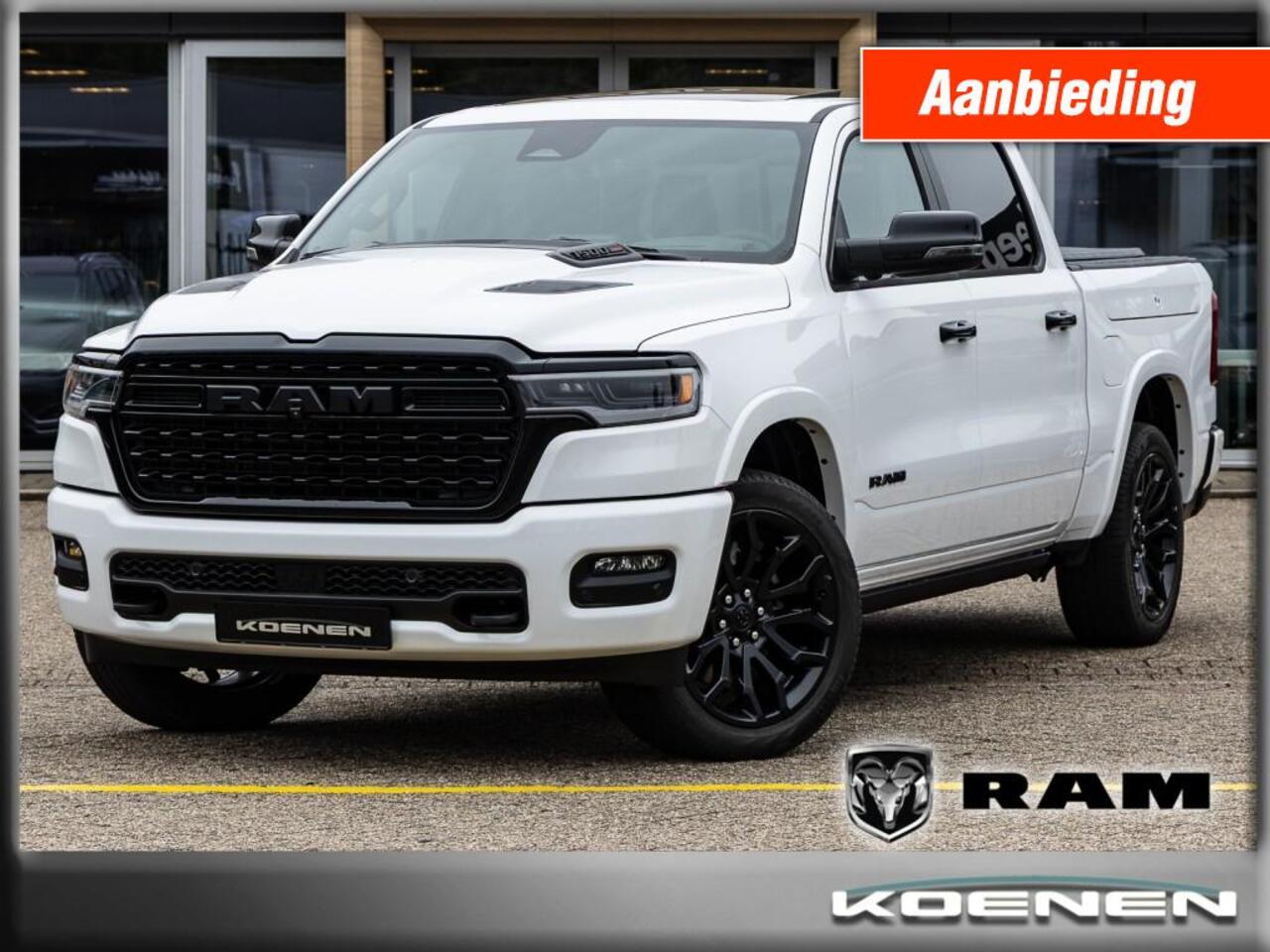 Dodge RAM PICKUP Limited Night MY25 540pk Multi Function Tailgate LPG Bakflip SUPERAKTIE!!