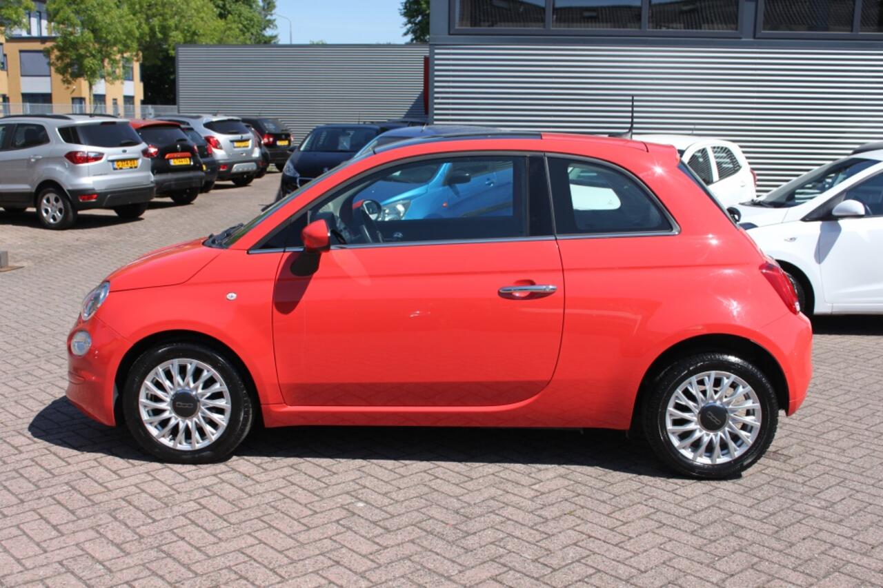 Fiat 500 0.9 TwinAir T Lounge, automaat, navigatie.