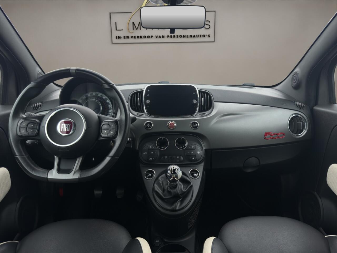 Fiat 500 1.2 Sport 2018 GRIJS | Apple CarPlay | Climate Control