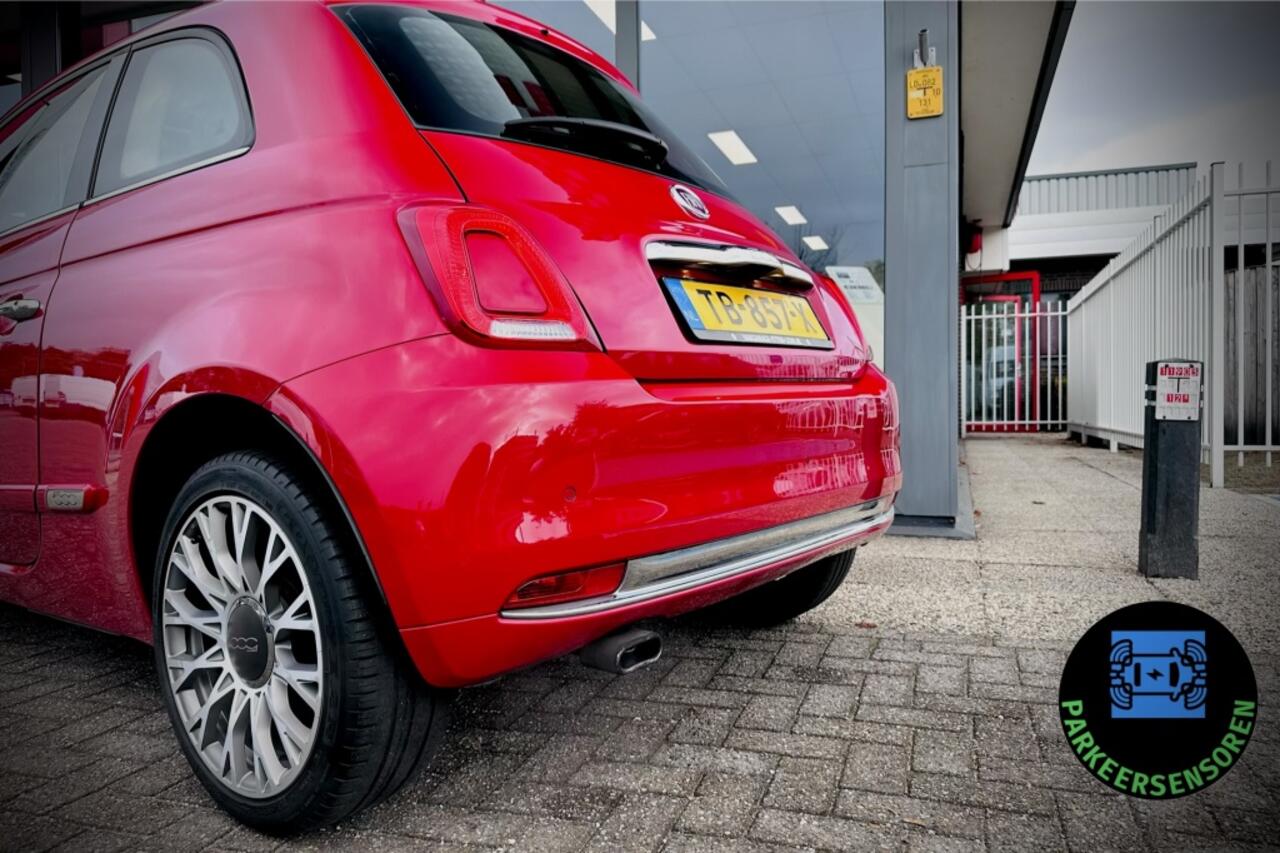 Fiat 500 0.9 Turbo Collezione | SCHUIFDAK | PARKEERSENSOREN