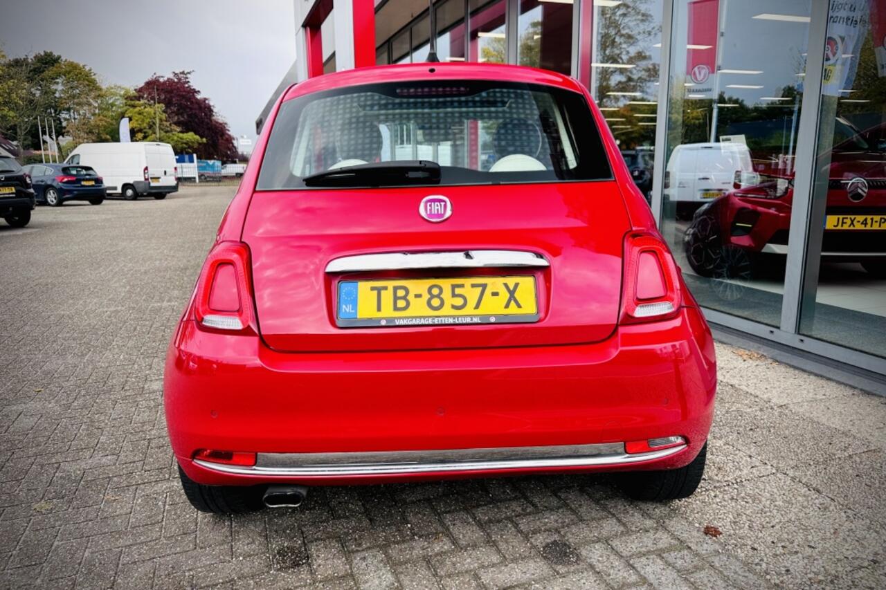 Fiat 500 0.9 Turbo Collezione | SCHUIFDAK | PARKEERSENSOREN