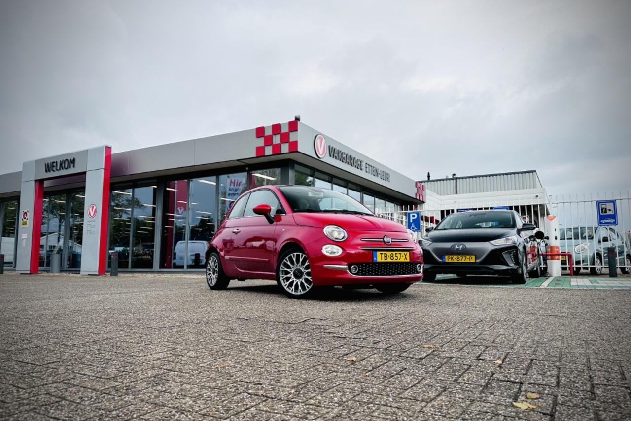 Fiat 500 0.9 Turbo Collezione | SCHUIFDAK | PARKEERSENSOREN