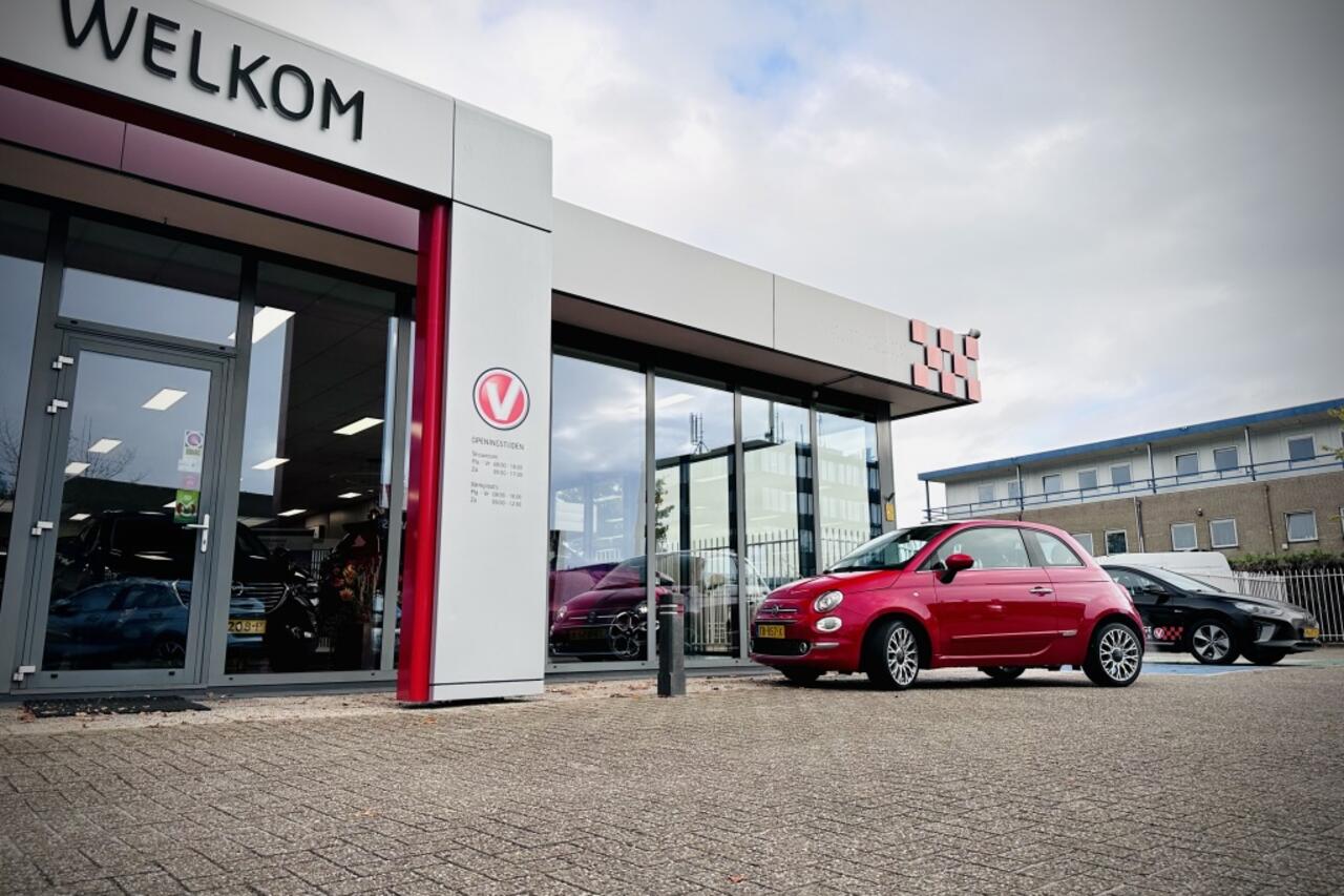 Fiat 500 0.9 Turbo Collezione | SCHUIFDAK | PARKEERSENSOREN