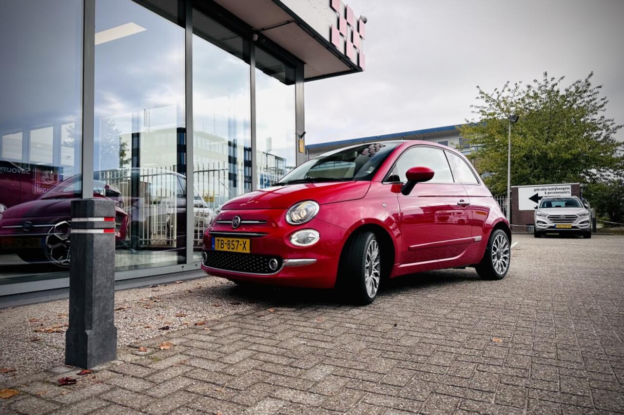 Fiat 500 0.9 Turbo Collezione | SCHUIFDAK | PARKEERSENSOREN