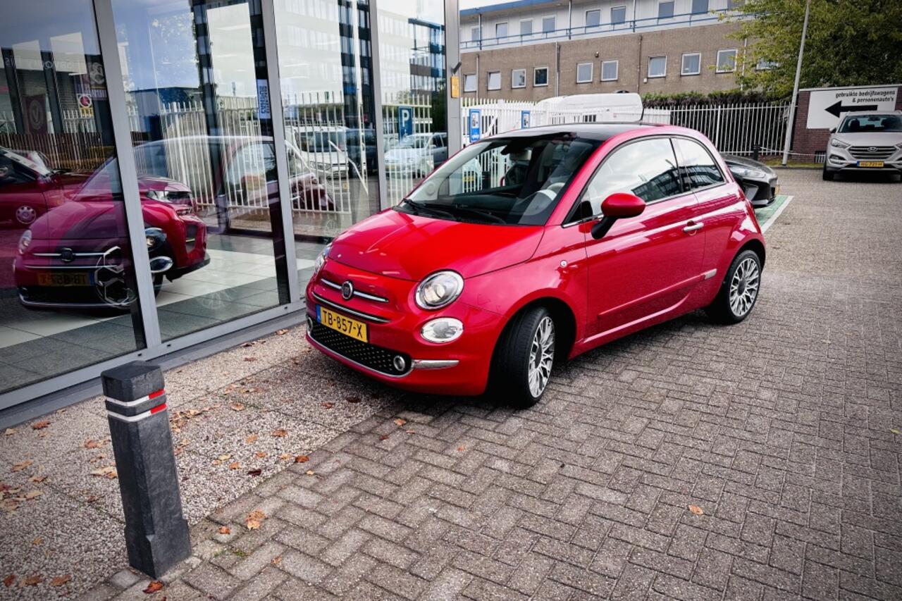 Fiat 500 0.9 Turbo Collezione | SCHUIFDAK | PARKEERSENSOREN