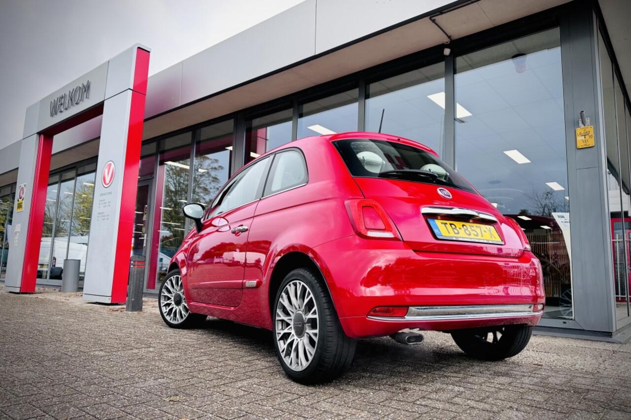 Fiat 500 0.9 Turbo Collezione | SCHUIFDAK | PARKEERSENSOREN