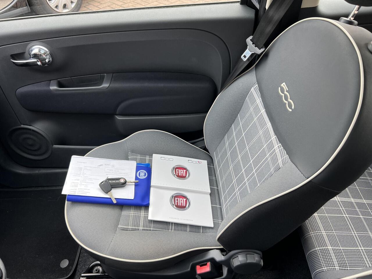 Fiat 500 1.2 Lounge 40.000KM Vele opties+Garantie cruise/touchscreen/panodak