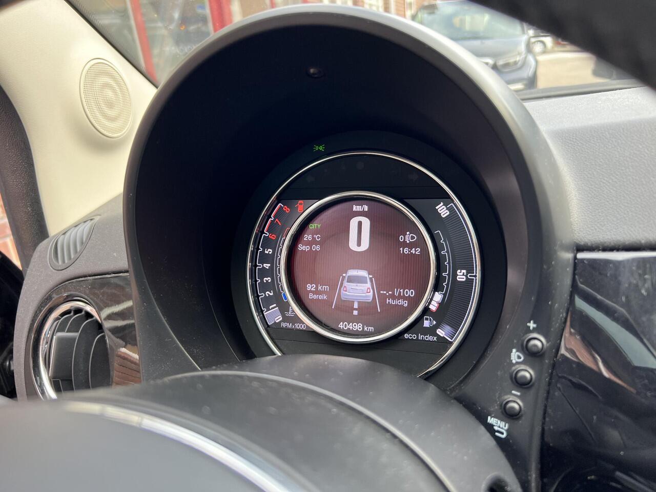 Fiat 500 1.2 Lounge 40.000KM Vele opties+Garantie cruise/touchscreen/panodak