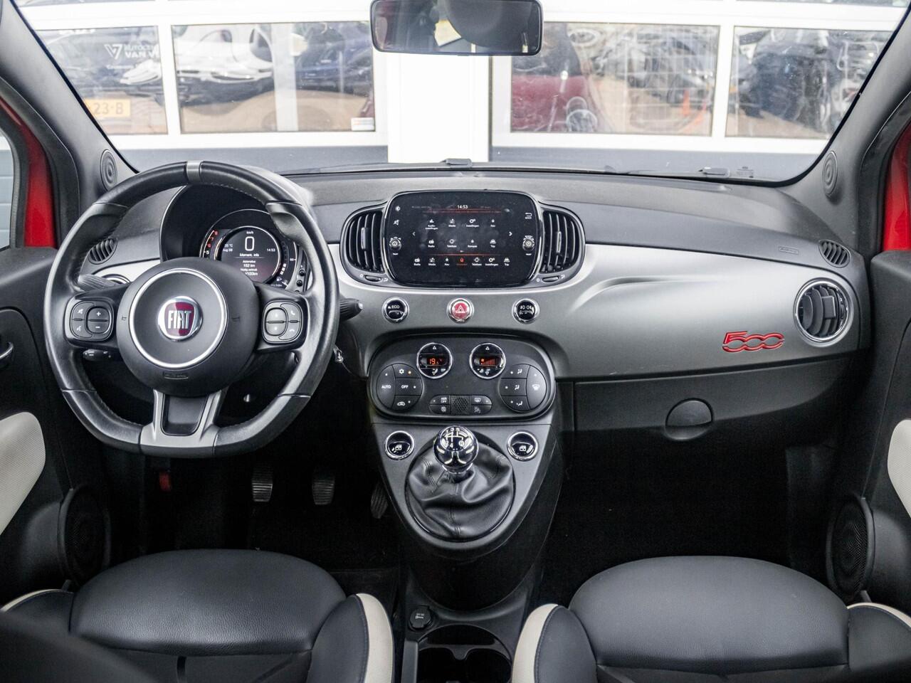 Fiat 500 TwinAir Turbo Sport | Clima | Cruise | Priv. glass | PDC | Navi | Apple Carplay