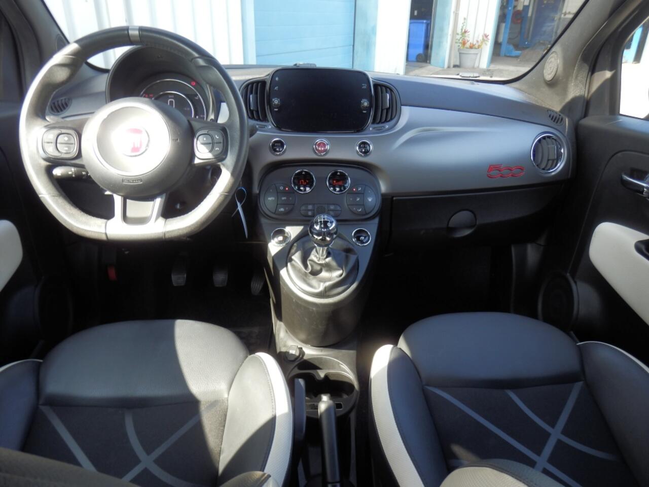 Fiat 500 80pk | Sport | Aut. airco I 16 inch LM velgen I