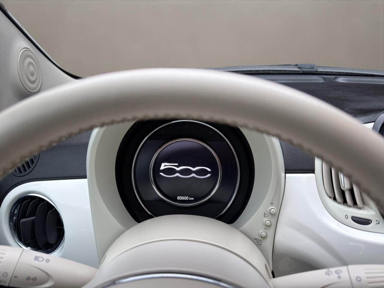 Fiat 500 1.2 Lounge 2019 WIT | Panoramadak | Display | PDC