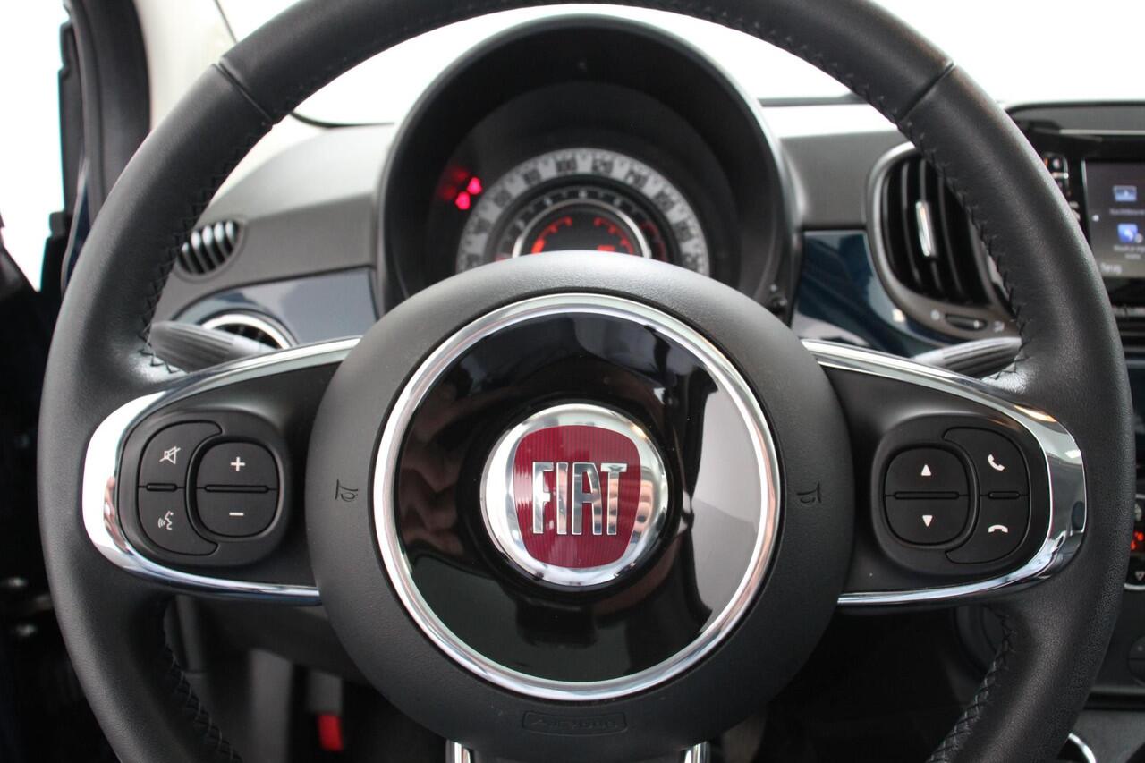 Fiat 500 1.2 Lounge | Navigatie | Climate Control | Lederen Bekleding | Panoramadak | Cruise Control | Bluetooth | Parkeersensoren | Lichtmetalen velgen