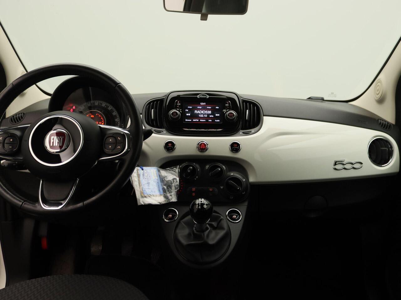 Fiat 500 1.2 Popstar | Airco | Bluetooth | Lichtmetalen Velgen | Cruise Control |