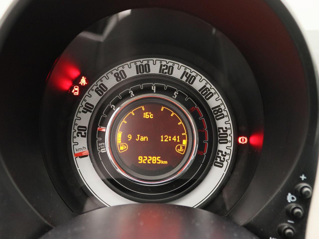 Fiat 500 1.2 Popstar | Airco | Bluetooth | Lichtmetalen Velgen | Cruise Control |