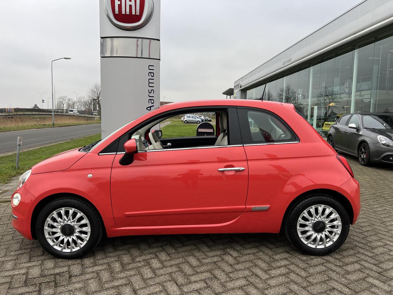 Fiat 500 1.2 Lounge | Apple Carplay & Android Auto | Airco | 4 cilinder | Licht- en regensensor