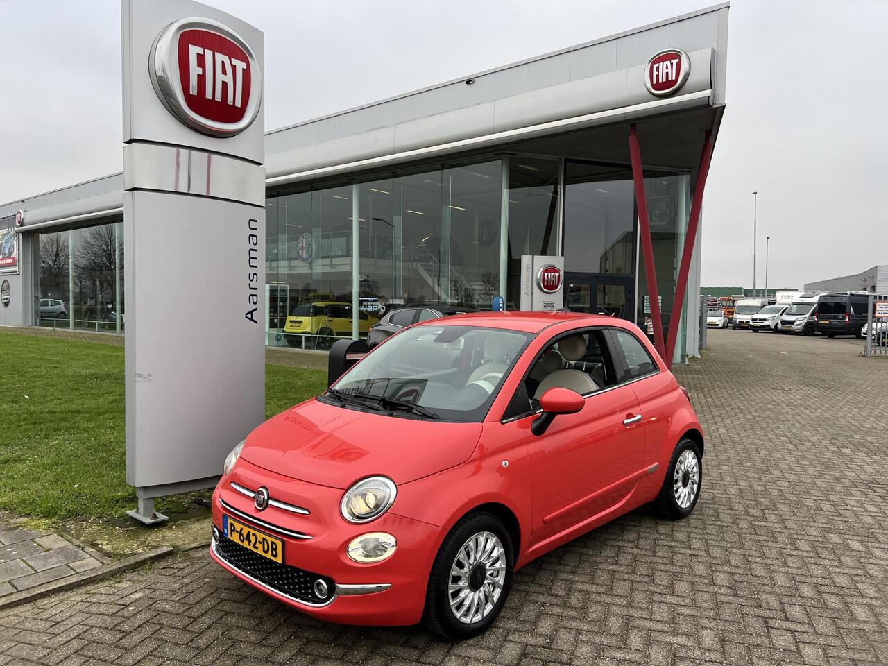 Fiat 500 1.2 Lounge | Apple Carplay & Android Auto | Airco | 4 cilinder | Licht- en regensensor