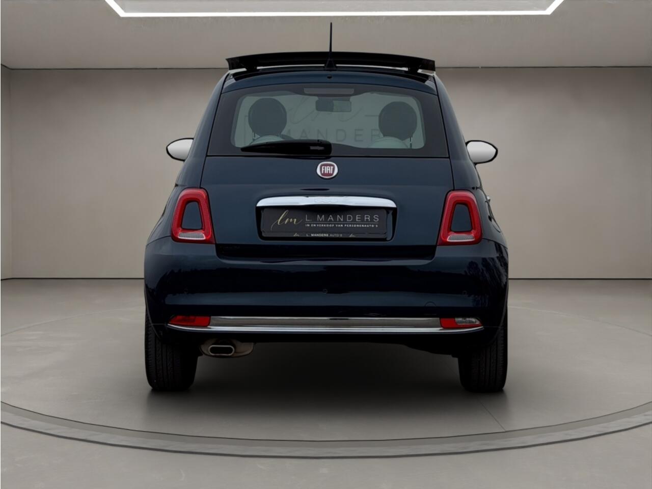 Fiat 500 1.2 Lounge 2019 BLAUW | Schuifdak | Apple CarPlay