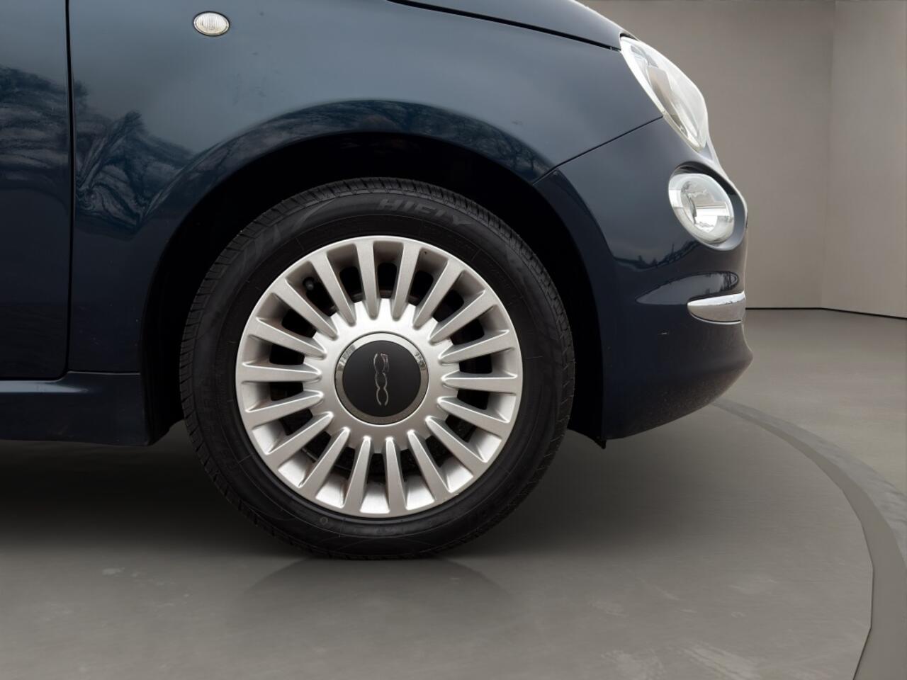 Fiat 500 1.2 Lounge 2019 BLAUW | Schuifdak | Apple CarPlay