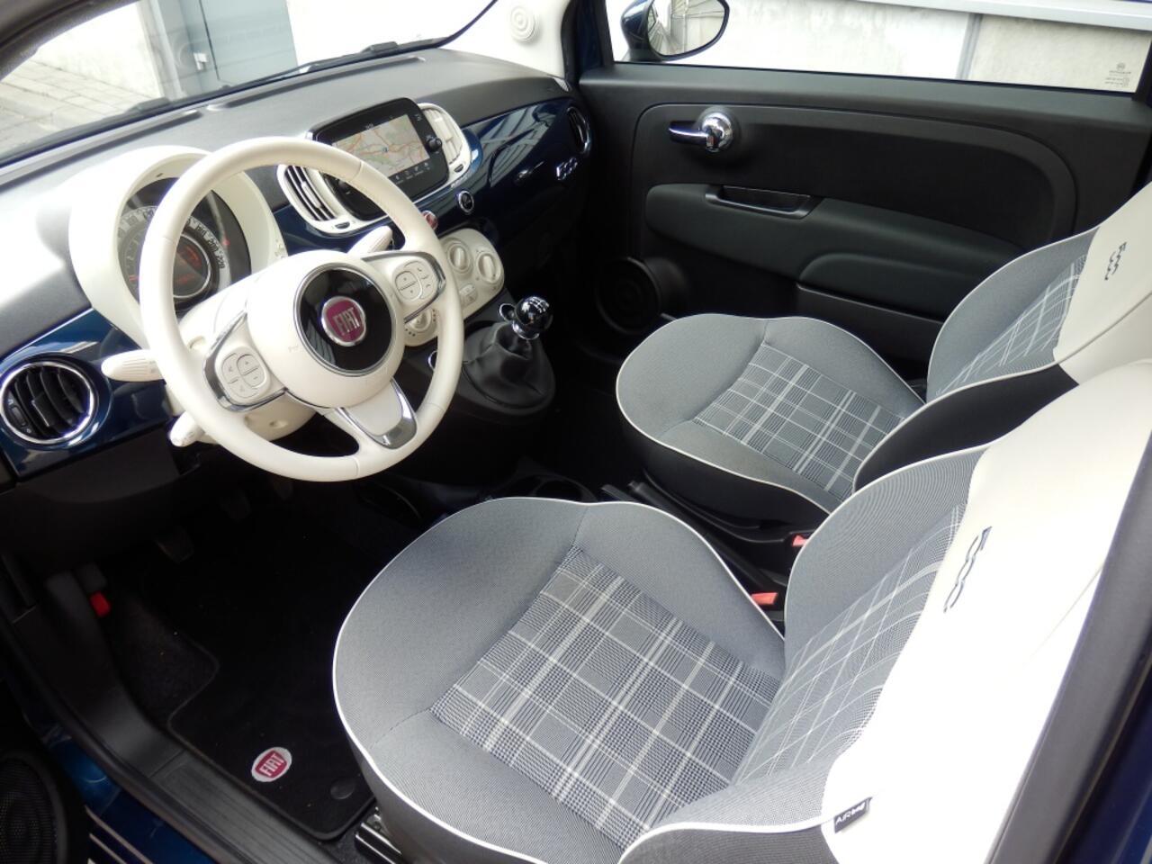 Fiat 500 1.2 Lounge 4 cil.| Navigatie | Apple Carpl. Andr. Auto | Cruise