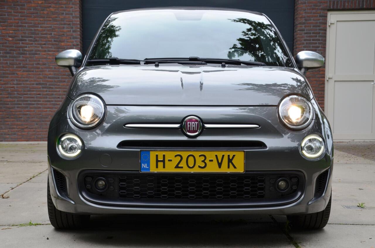 Fiat 500 1.0 Hybrid Rockstar Cabrio/Navi/Pdc/Ecc/Apple Carplay/Android Auto/Getint glas/lichtmetalen velgen 16"