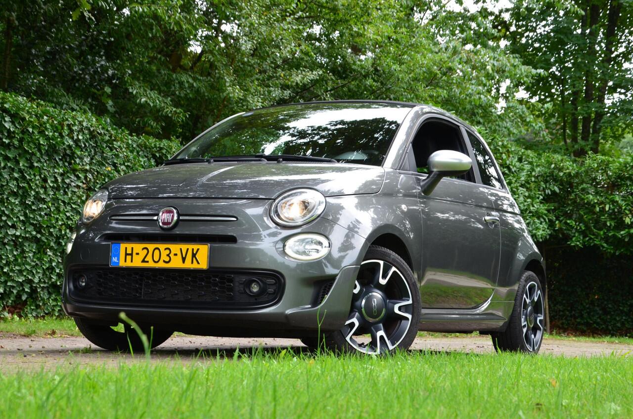 Fiat 500 1.0 Hybrid Rockstar Cabrio/Navi/Pdc/Ecc/Apple Carplay/Android Auto/Getint glas/lichtmetalen velgen 16"