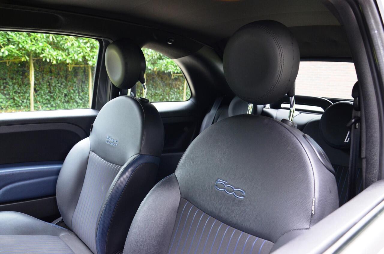 Fiat 500 1.0 Hybrid Rockstar Cabrio/Navi/Pdc/Ecc/Apple Carplay/Android Auto/Getint glas/lichtmetalen velgen 16"