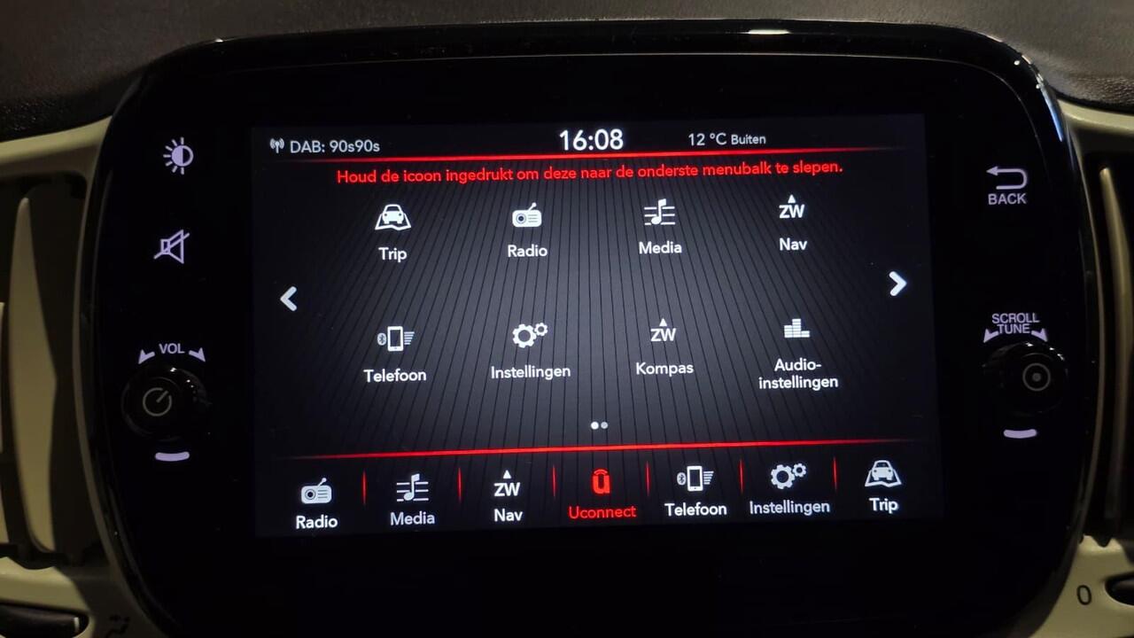 Fiat 500 1.0 Hybrid Lounge | Navigatie | Carplay | Airco | Cruise