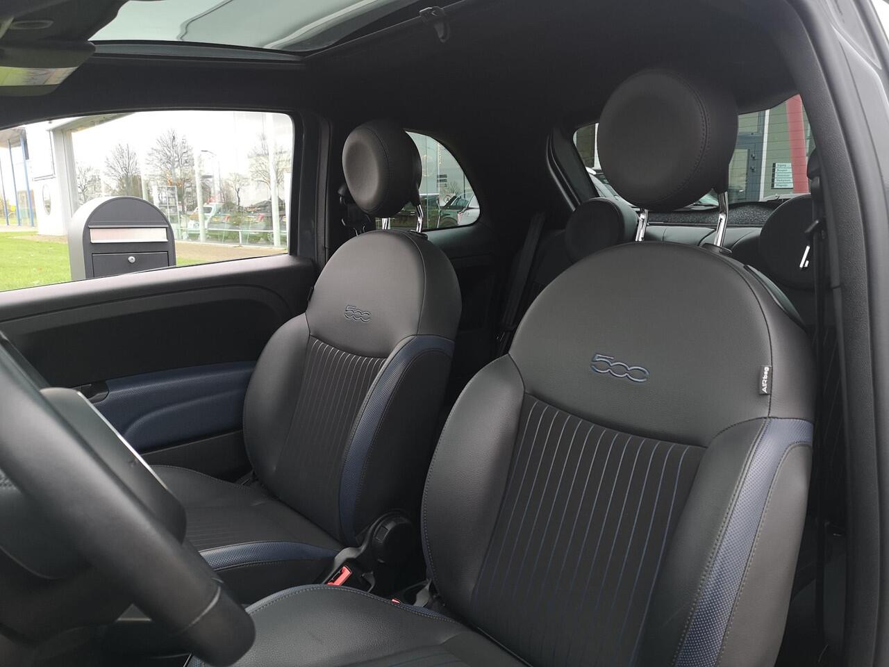 Fiat 500 1.0 Hybrid Rockstar | Sport | Carplay | Automatische airco | Parkeersensoren | Grigio Carrara