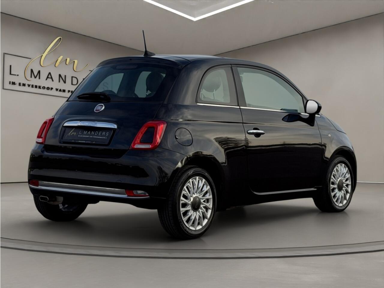 Fiat 500 1.2 Star 2020 ZWART | Panoramadak | Airco