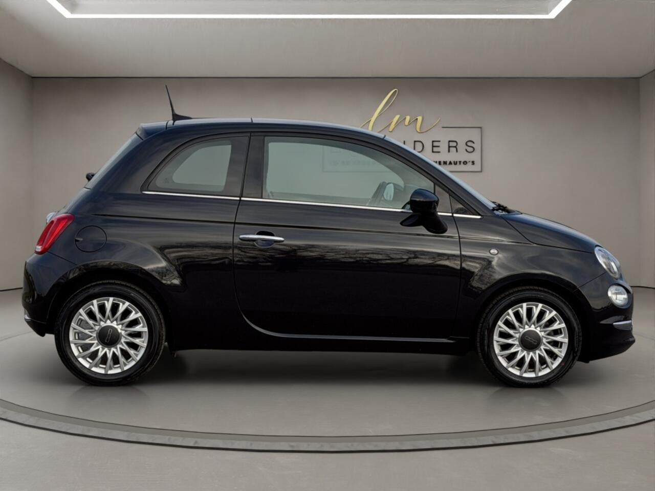 Fiat 500 1.2 Star 2020 ZWART | Panoramadak | Airco