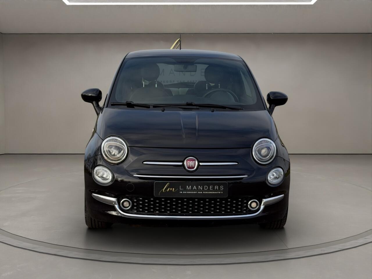 Fiat 500 1.2 Star 2020 ZWART | Panoramadak | Airco
